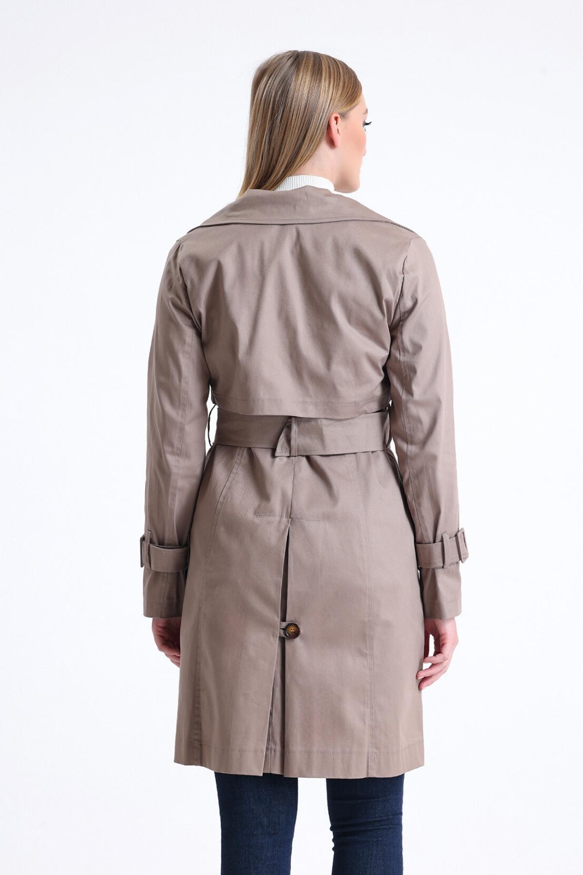 Pastelastore%20Esnek%20Pamuk%20Gabardin%20Midi%20(95cm)%20Astarsız%20Kadın%20Trençkot%201118